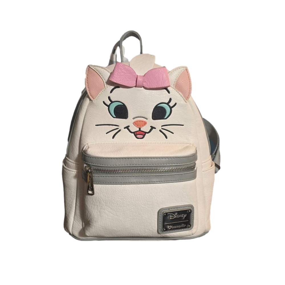 Loungefly ❤️ Logo Disney Marie Backpack - Picture 2 of 7
